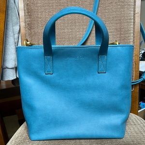 Fawn Design blue crossbody bag